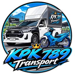 โลโก้ Kpk789 Transport รถกระบะตู้ทึบรับจ้าง ขนของ ย้ายบ้าน นนทบุรี ฝั่งธน พระราม 2 กรุงเทพฯ